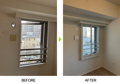 内窓設置[BEFORE/AFTER]