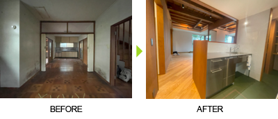 [BEFORE/AFTER]キッチン